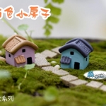 【兩色小房子-A系列】兩色(單/個)多肉植物裝飾盆景裝飾 迷你房子