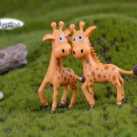 動物【大嘴巴長頸鹿】 (單/個) 多肉盆裝飾 盆景裝飾 動物公仔 盆景裝飾
