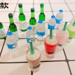 ◊仿真迷你食玩◊【礦泉水 米酒 飲料杯 】任選(單/個)裝飾 玩具